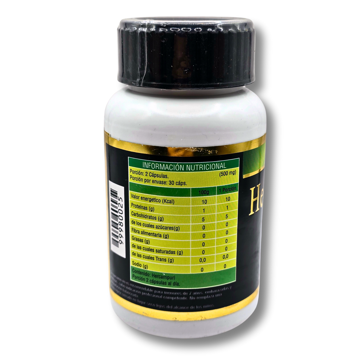 60 Capsulas Hercampuri 500mg
