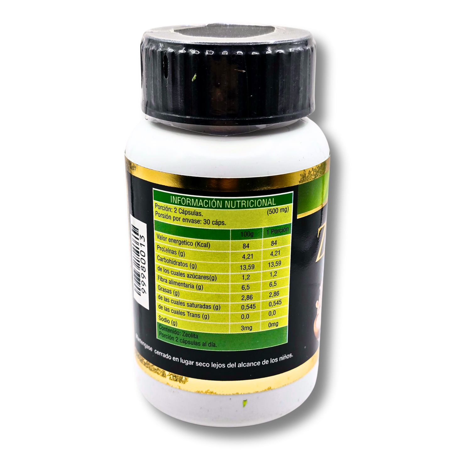 60 Capsulas Zeolita 500mg