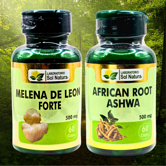 Pack Melena + Ashwagandha Cápsulas