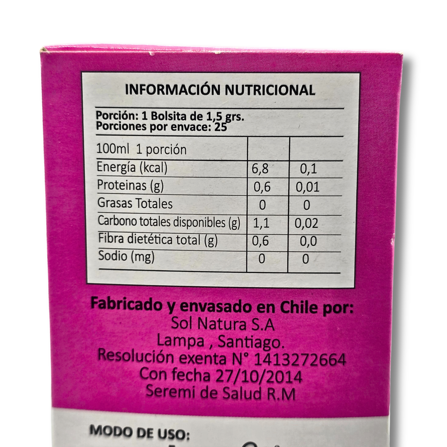 Te Infusion Alejandría + sen
