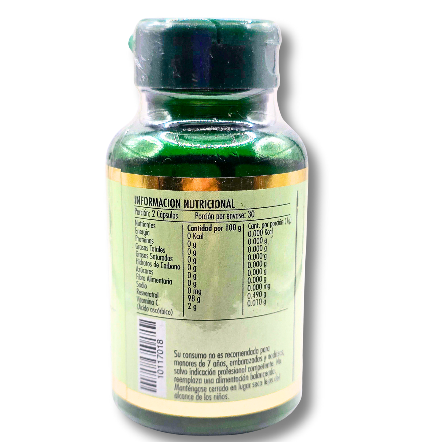 60 Capsulas Resveratrol Plus