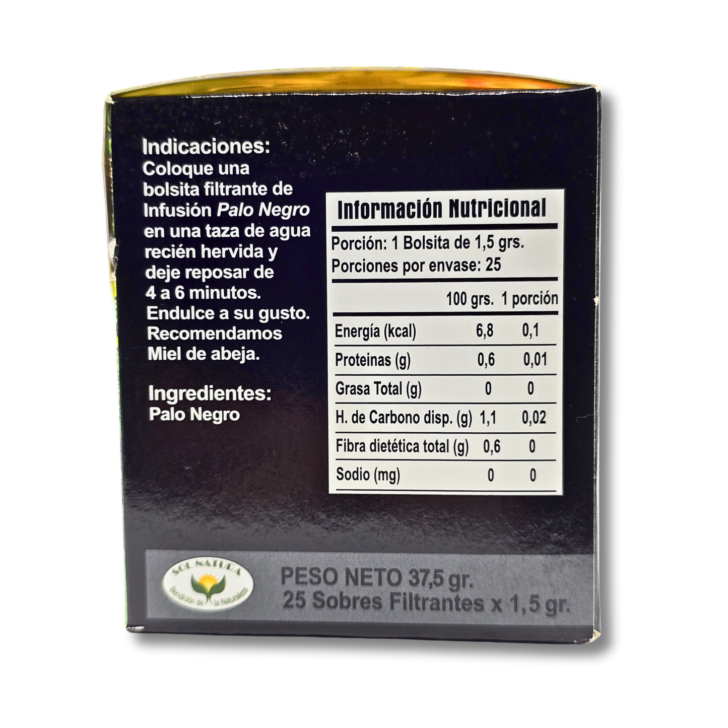 Te infusion Palo Negro