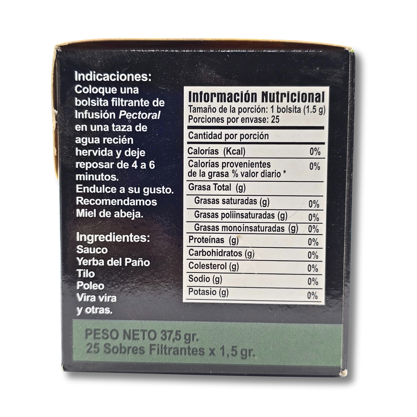 Te infusion Pectoral