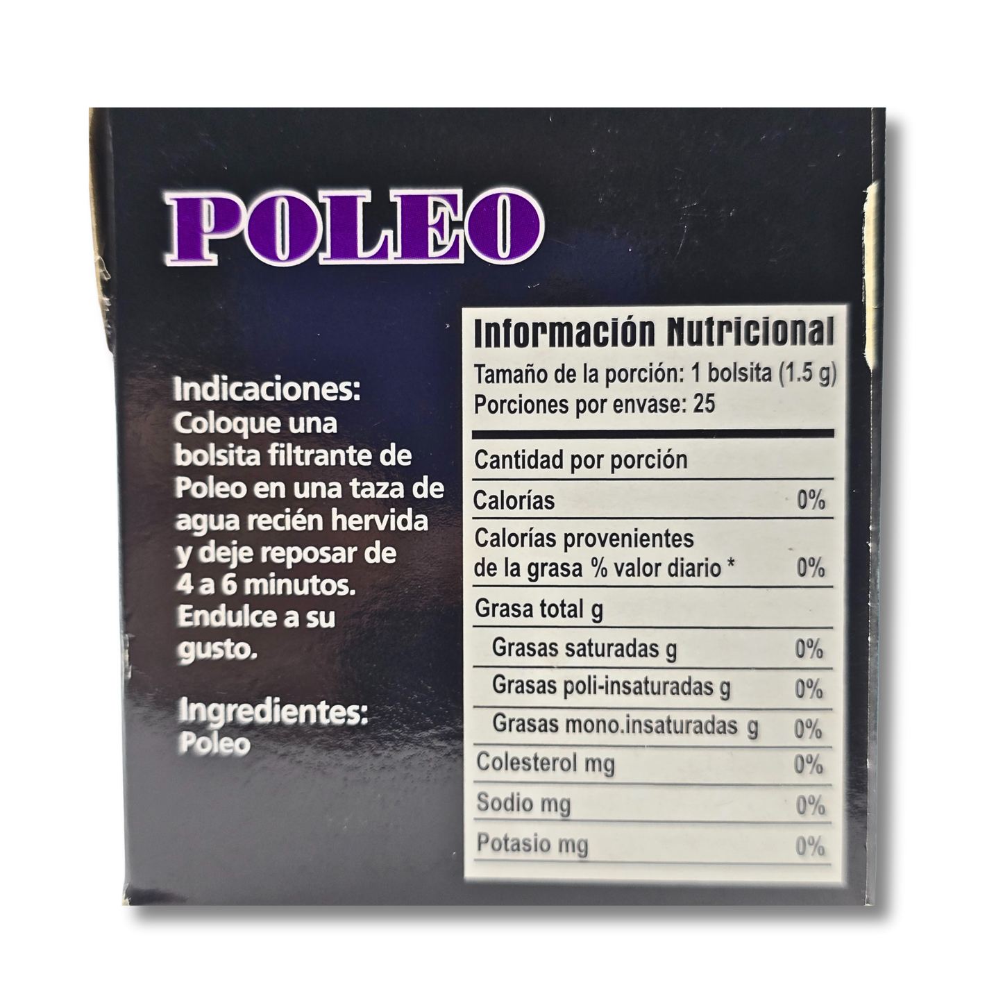 Te infusion Poleo