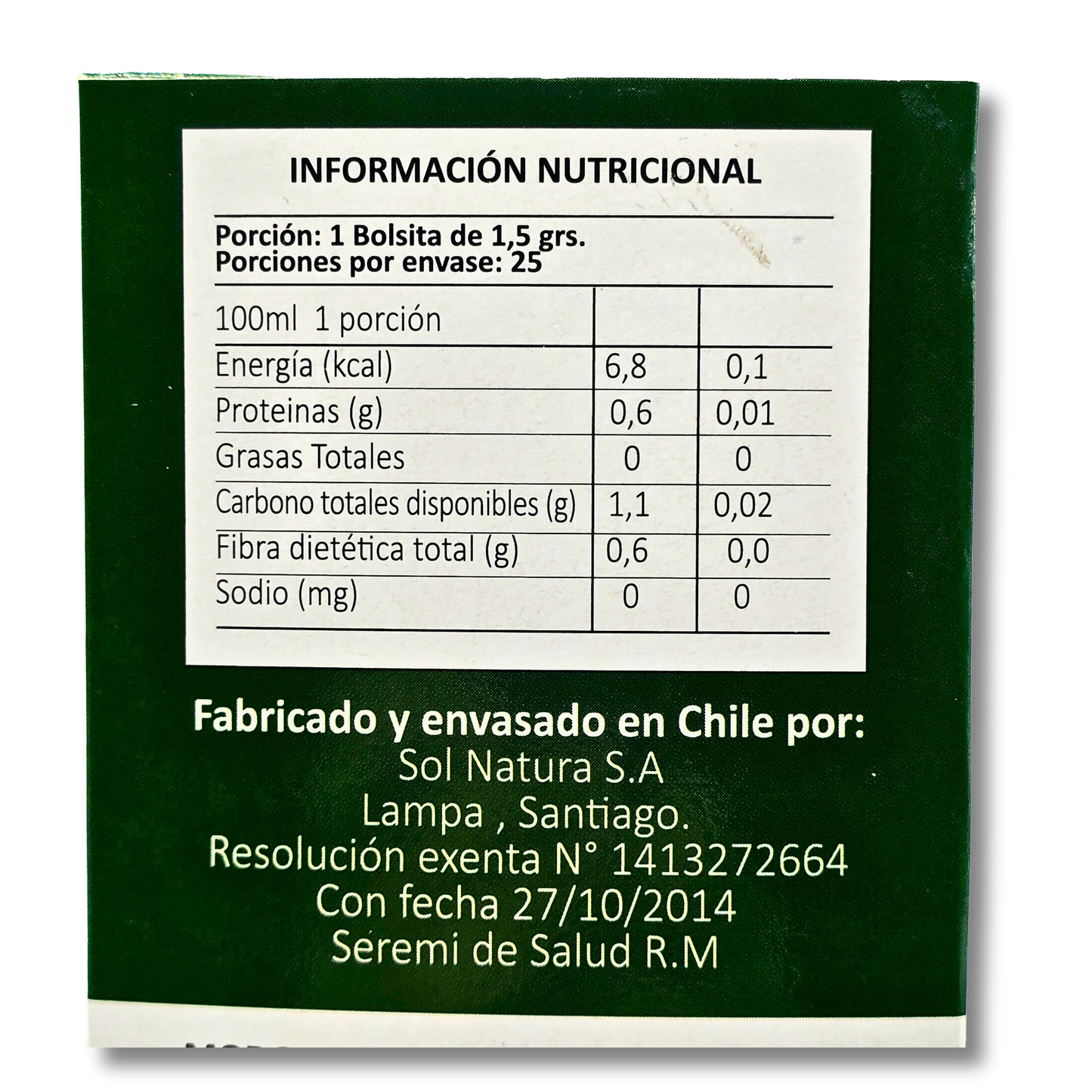 Te infusion San Juan