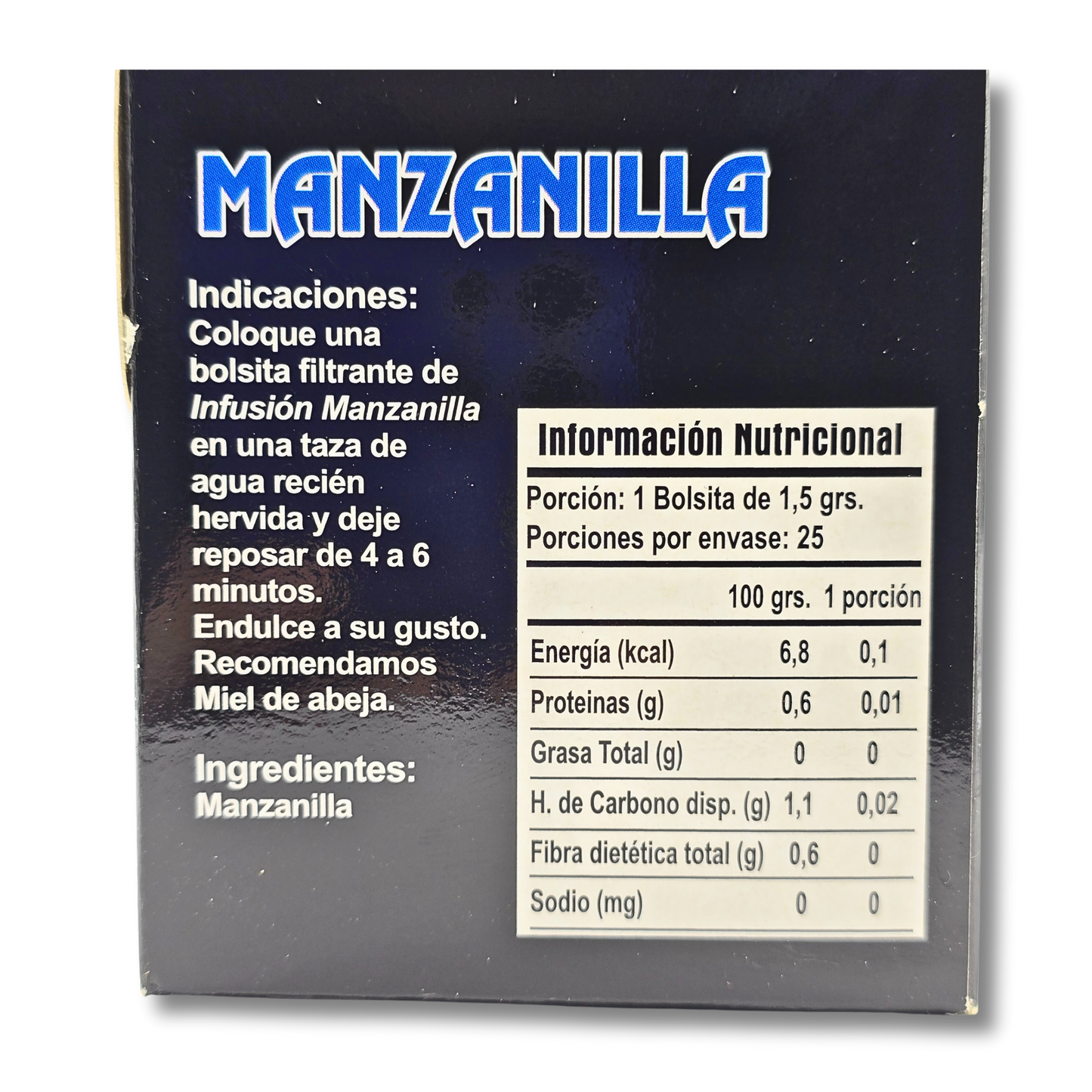 Te infusion Manzanilla
